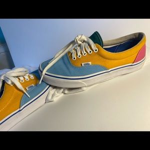Multi colored vans